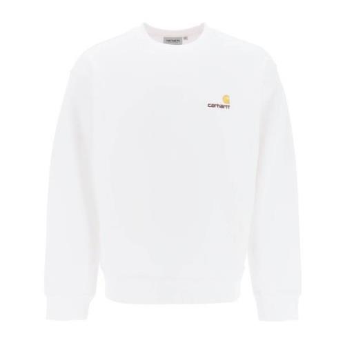 Amerikansk Script Crewneck Sweatshirt