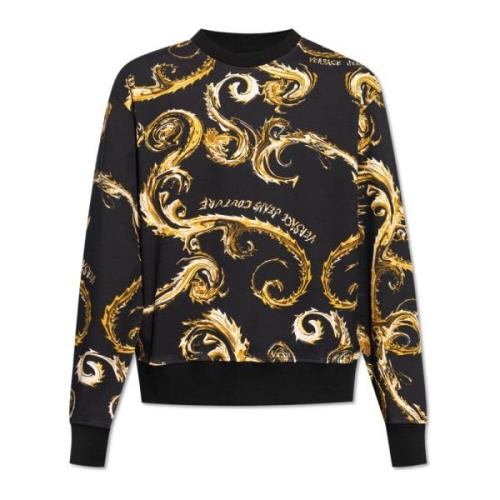 Sweatshirt med print