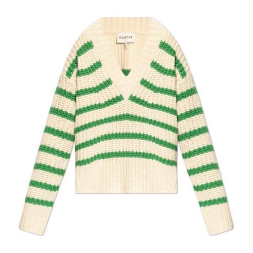 Stribet sweater