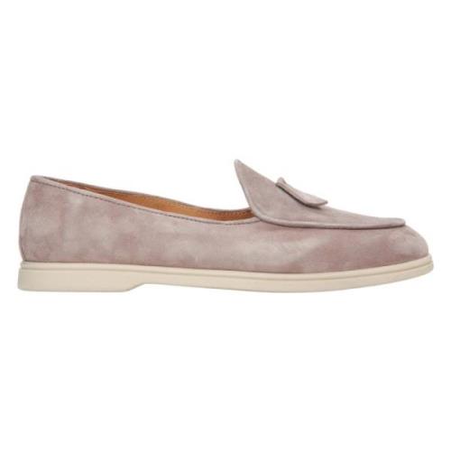 Italiensk Velour Frynse Loafers Kvinder