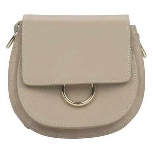 Luksus Beige Crossbody Taske