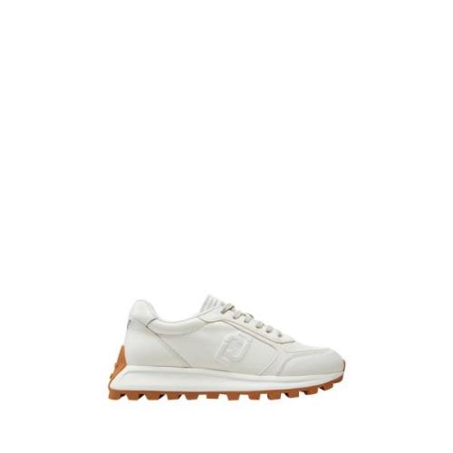 Hvide Minimalistiske Sneakers