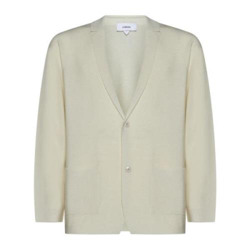 Strikket Uld-Silke Blazer