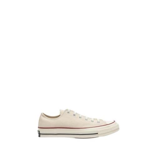 Beige Canvas Sneakers