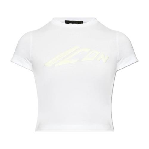 T-shirt med logo