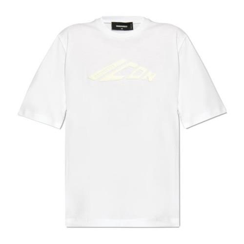 T-shirt med logo