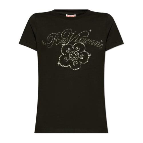 T-shirt med print