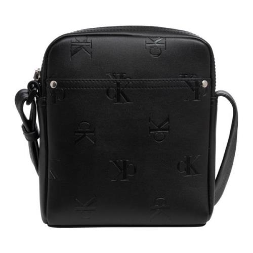 Logo Crossbody Taske med Justerbar Rem