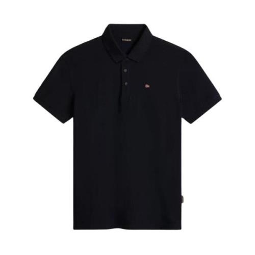 Blå Polo Shirt Moderne Stil