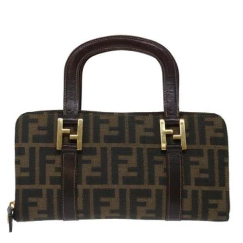 Pre-owned Canvas fendi-tasker