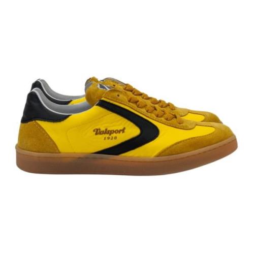 Olimpia Nylon Suede Sneaker Gul