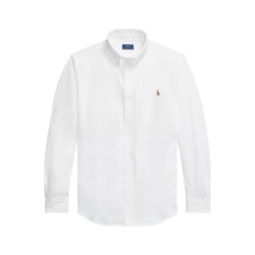 Hvid Casual Button-Down Skjorte