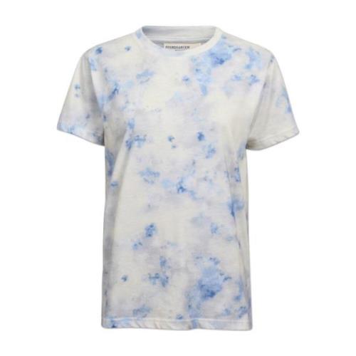 Sky Print Bomuld T-Shirt