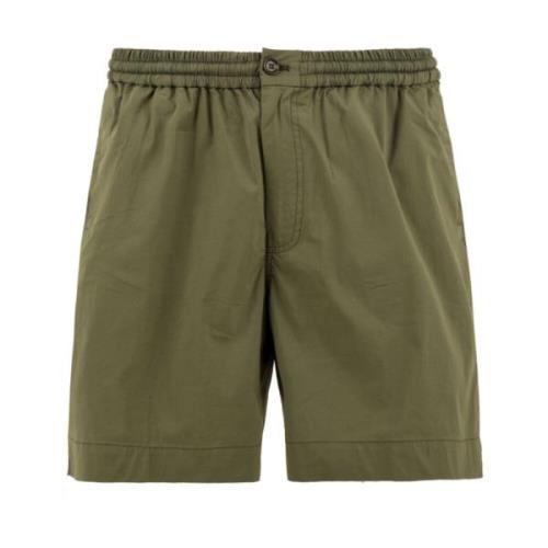 Militærstil Shorts Grøn