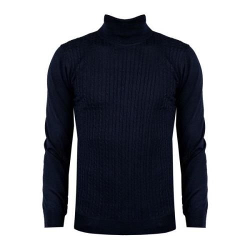 Tekstureret Sweater med Ribbed Finish