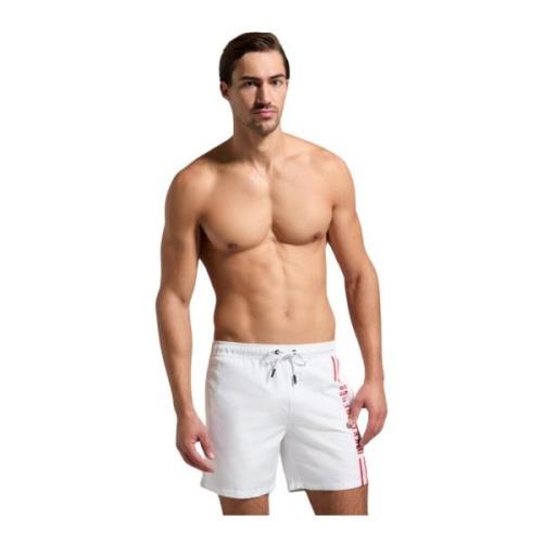 Side Logo Badeshorts - Hvid