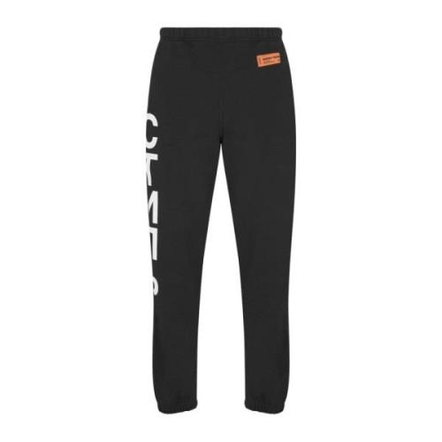 CTNMB Logo Joggers Sweatpants Sort Bomuld