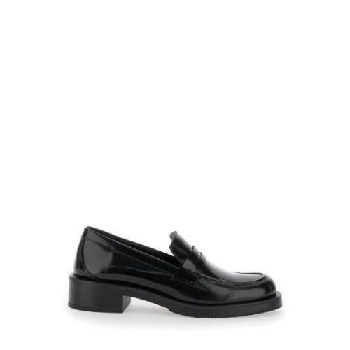 Sorte flade sko Palmer Bold Loafer