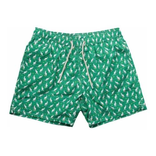 Tennis Swimshorts med Kangaroo Design