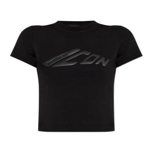 T-shirt med logo