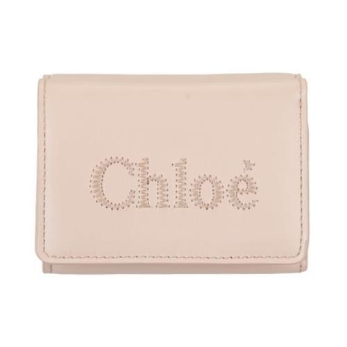 Pink Trifold Mini Wallet