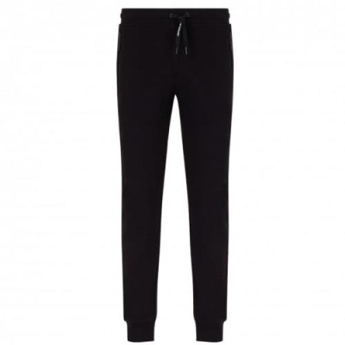 Herre Joggers Sort Elastisk Talje