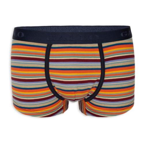 Stribet Hummer Rød Bomuld Boxershorts