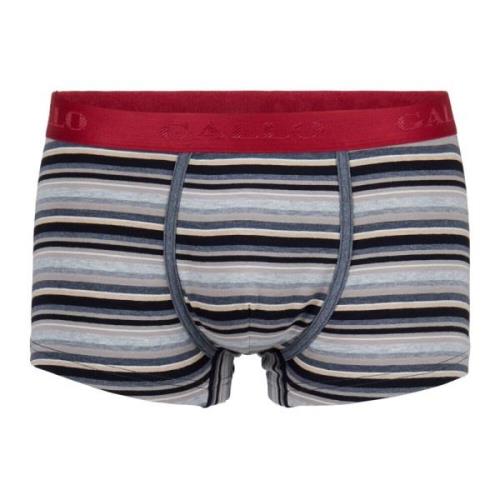 Multifarvet Stribet Bomuld Boxershorts