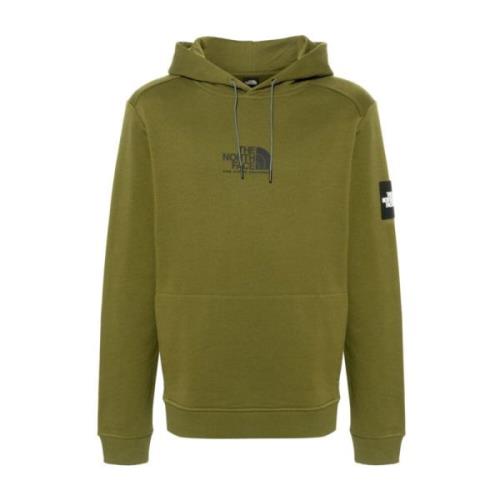 Skov Oliven Hættetrøje Sweatshirt