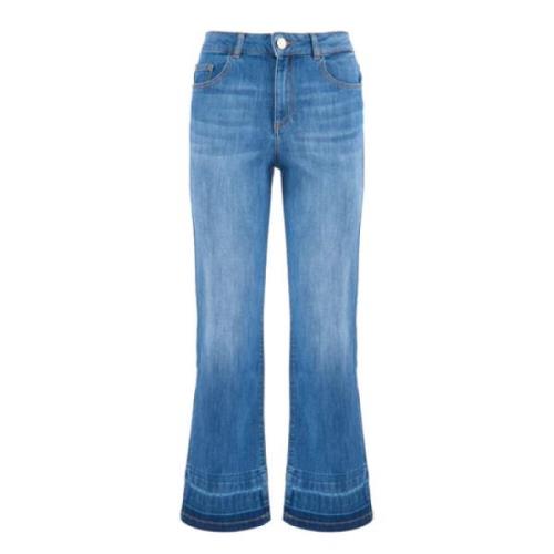 Flared Denim Jeans