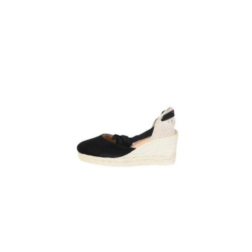 Hamptons Suede Espadrilles Platform Sandaler