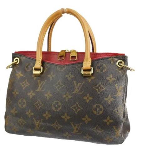 Pre-owned Canvas louis-vuitton-tasker