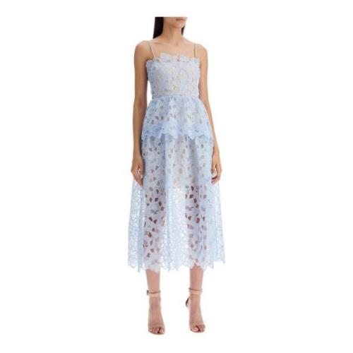 Krystalrem Organza Blonde Midi Kjole