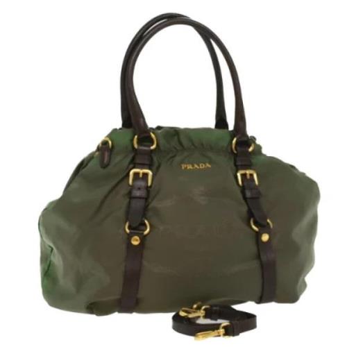 Pre-owned nylon prada-tasker