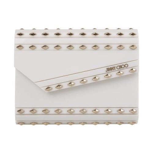 Hvid Candy Compact Clutch Taske