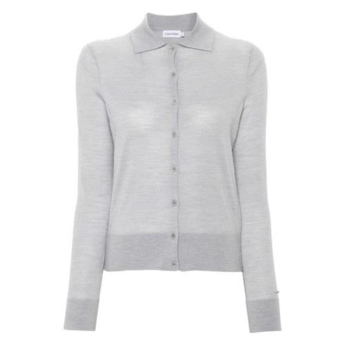 Merino Wool Button Cardigan