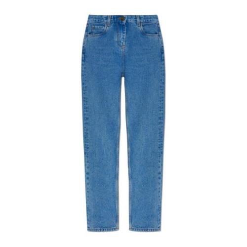 Højtaljede jeans