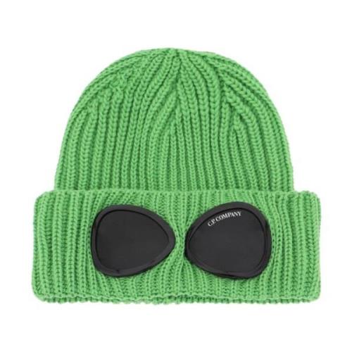 Goggle Beanie Hat i blød merinould