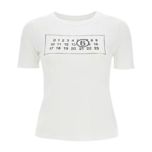 Numerisk Logo T-shirt med Syv