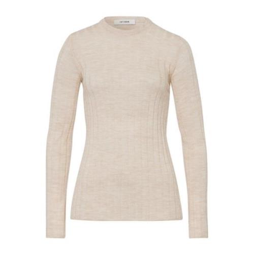 Blød Merino Rib Pullover Top