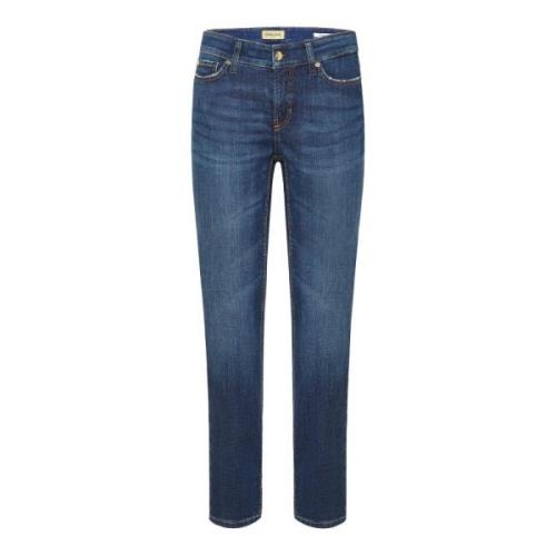 Blå Piper Cropped Jeans