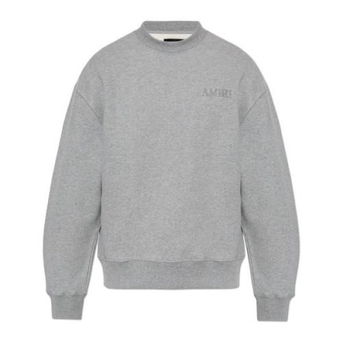 Sweatshirt med logo