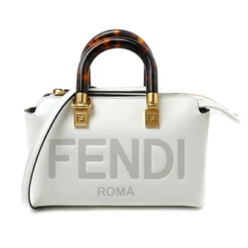 Pre-owned Stof fendi-tasker