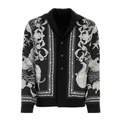 Stilfuld Printet Cardigan