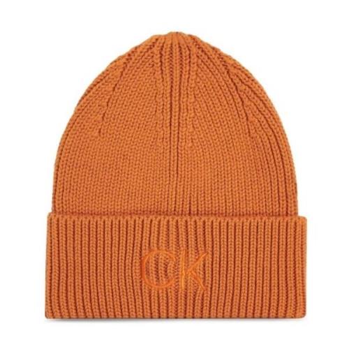 Dame Beanie Hat med Broderi