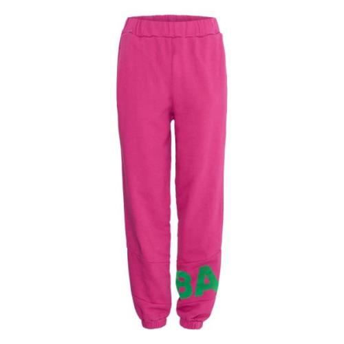 Flock Sweat Pants Very Berry