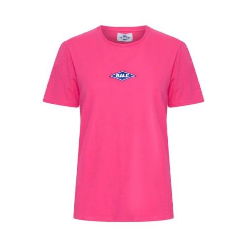 Rimini Nash Tee Bluser Bright Pink