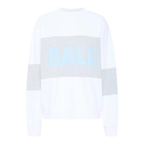 Logo Crew Neck Sweatshirt Hvid