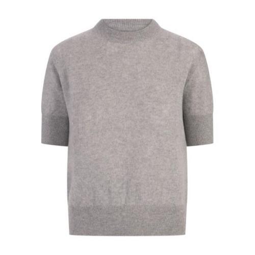 Kashmir Grå Crew Neck Sweater