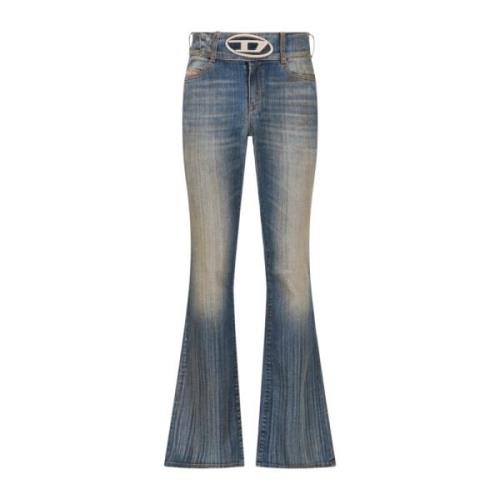 Blå Denim Jeans